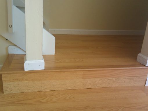 Red Oak Laminate Installation