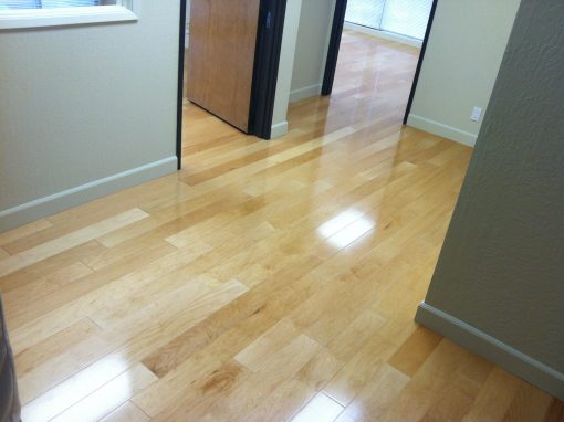 Pre-finished Maple Installation