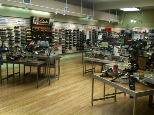 Footwear etc. Overnight Bamboo Installation